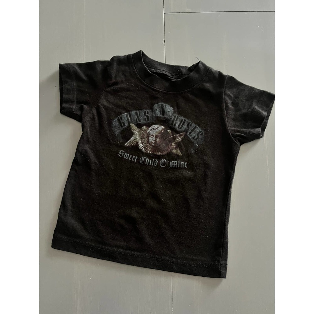 Guns and Roses Merch Tee Size 18 Months Black